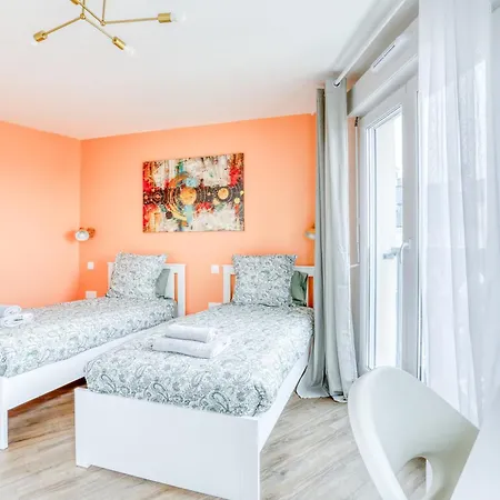 公寓 Duplex Paris, Villepinte Expo, Cdg, Disneyland 勒布朗-梅尼尔